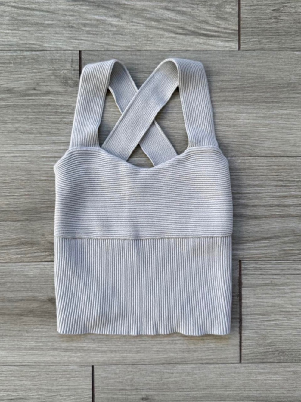 Abercrombie Knit Criss-cross Tank Top